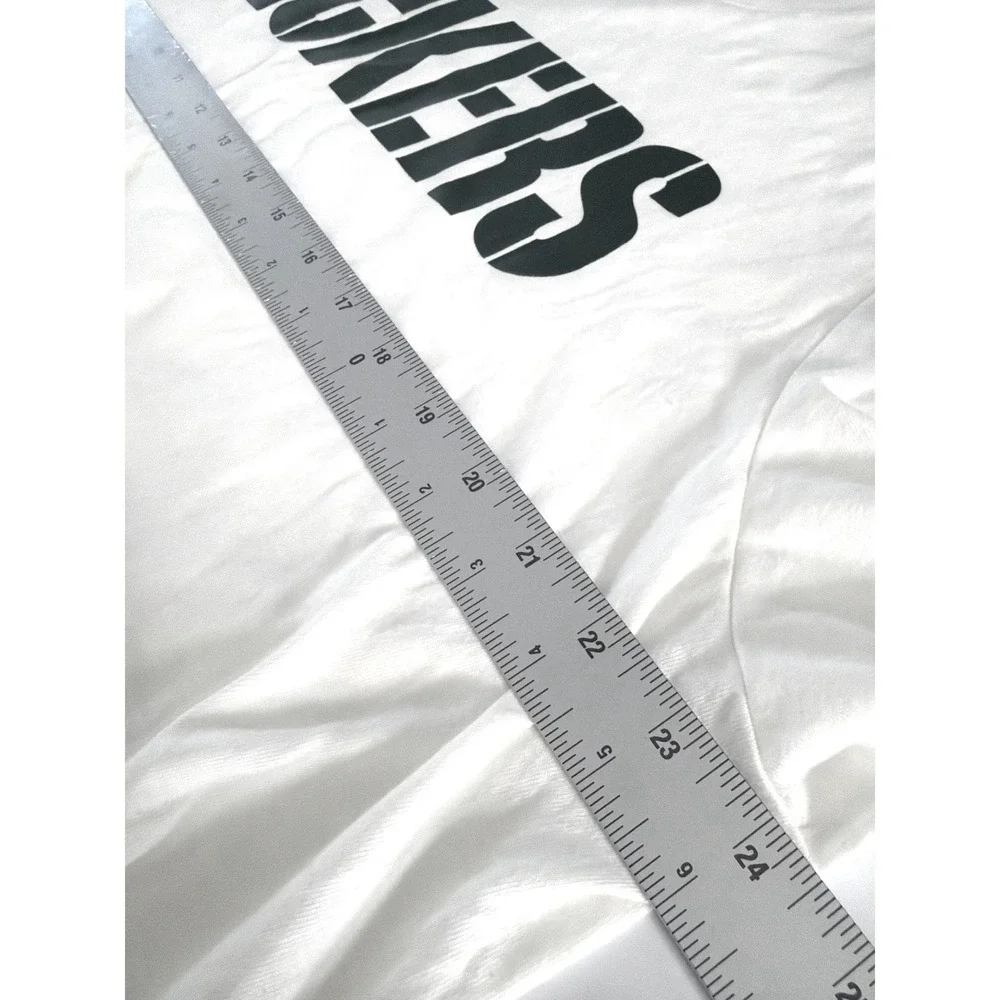 Nike Green Bay Packers T-Shirt Mens XL White Stencil Graphic The Nike Tee NFL